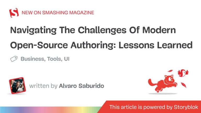 Lessons Learned — Smashing Magazine - Small Articles