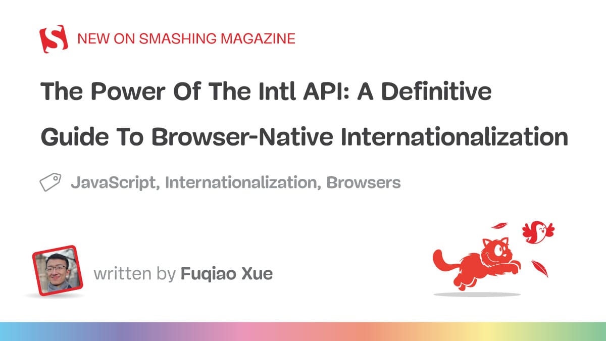 A Definitive Guide To Browser-Native Internationalization — Smashing ...