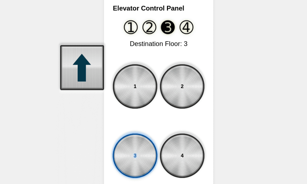 CSS Elevator: A Pure CSS State Machine With Floor Navigation - Small ...