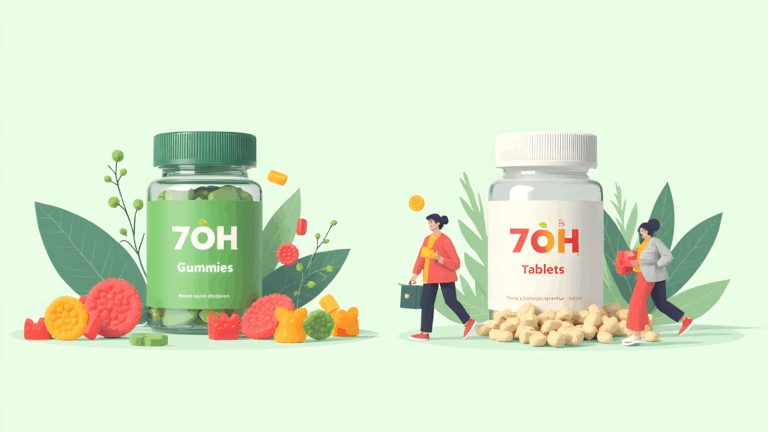 7OH Gummies vs. Tablets: Which One Suits Your Lifestyle?