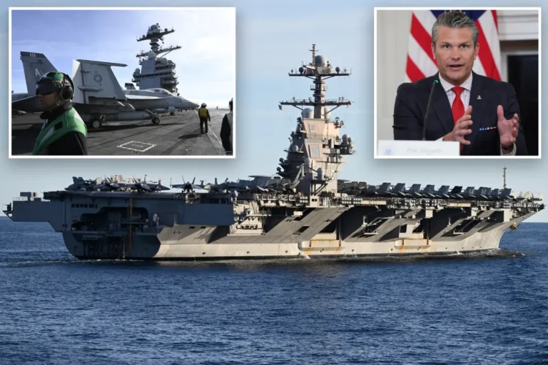 US sends Ford carrier attack group to fight Western Hemisphere narcoterrorism