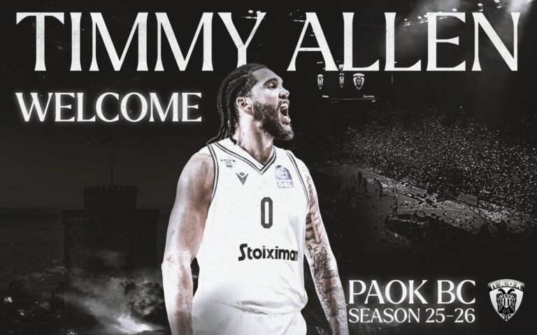 PAOK: Announced Timmy Allen until the end of the season