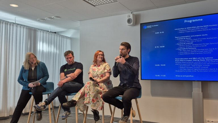 Six Months, Three Media-Startup Teams, Real Results: GAMI Incubator #Finland’s Blueprint for Media Innovation