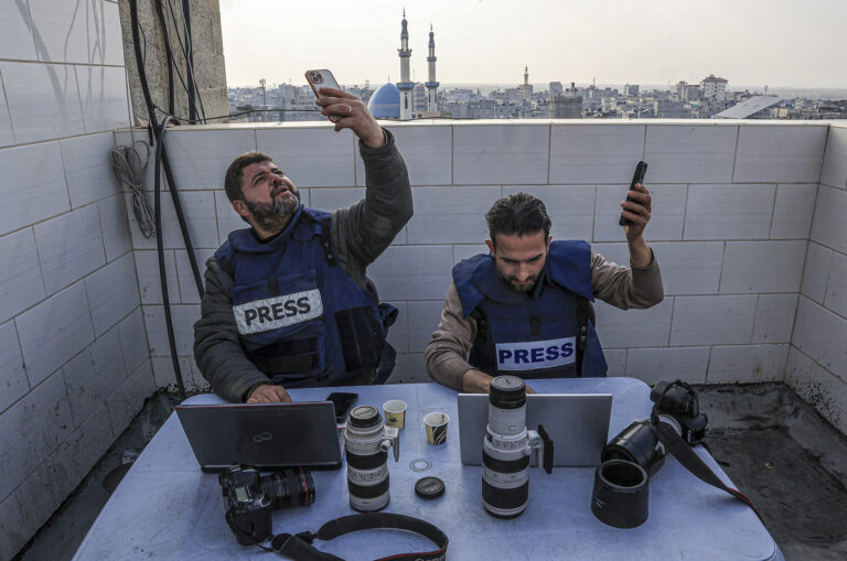 2026 WAN-IFRA Golden Pen of Freedom to be awarded to the professional photo and video journalists of Gaza