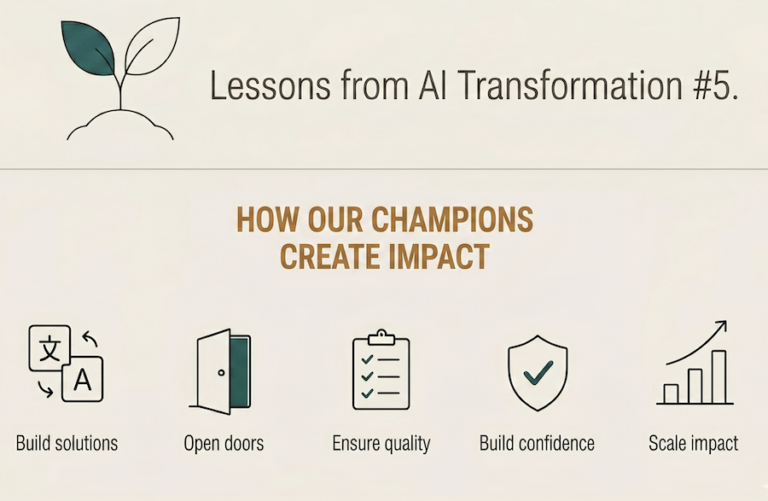 CEO Insider: Don’t wait for the experts – grow your champions