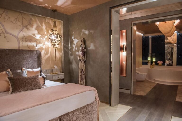 A Meeting of Minds: OKA and Lewis & Wood Present a Patterned Bedroom Collection