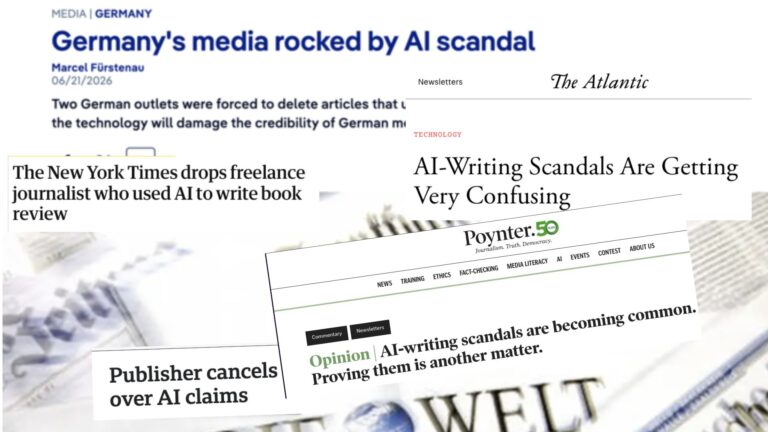 Can you stop the use of AI on opinion pages? 