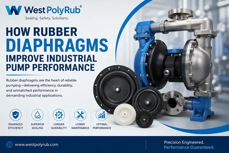 How Rubber Diaphragms Improve Industrial Pump Performance