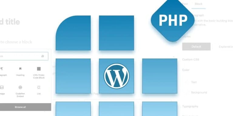 WordPress PHP-Only Block Registration | CSS-Tricks