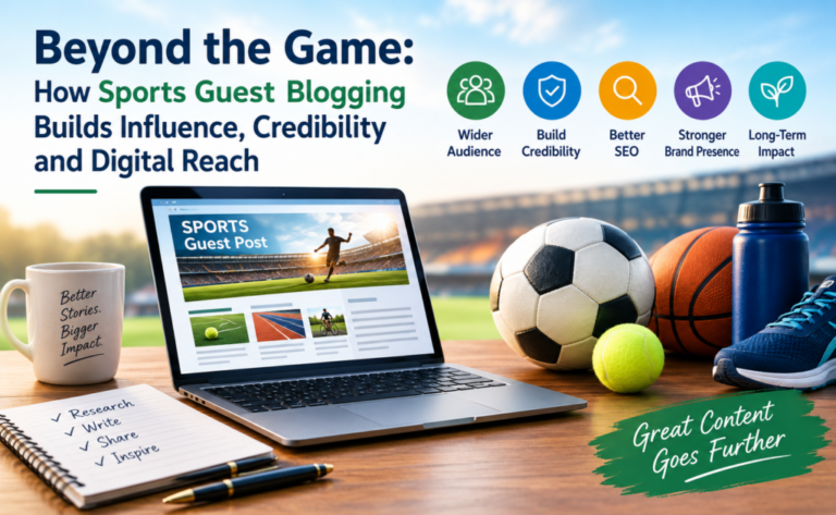 How Sports Guest Blogging builds Influence, Credibility, and Digital Reach – The Sports Mirror – Sports News, Transfers, Scores